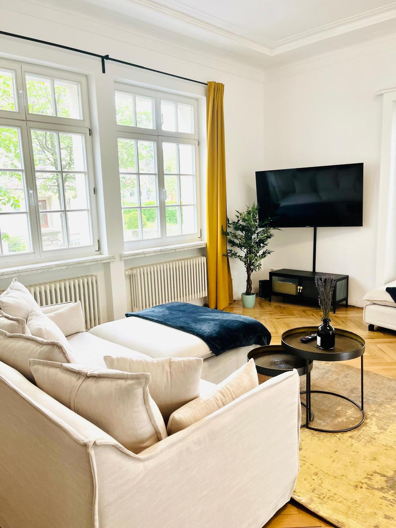 Luxusapartment Im Dichterviertel *Garten*Parkplatz*Wifi* Erfurt Luaran gambar